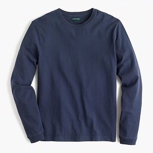 Men’s Tall J. Crew 1994 long-sleeve T-Shirt Navy